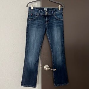 Hudson Jeans Women's Straight Leg Dark Blue Denim